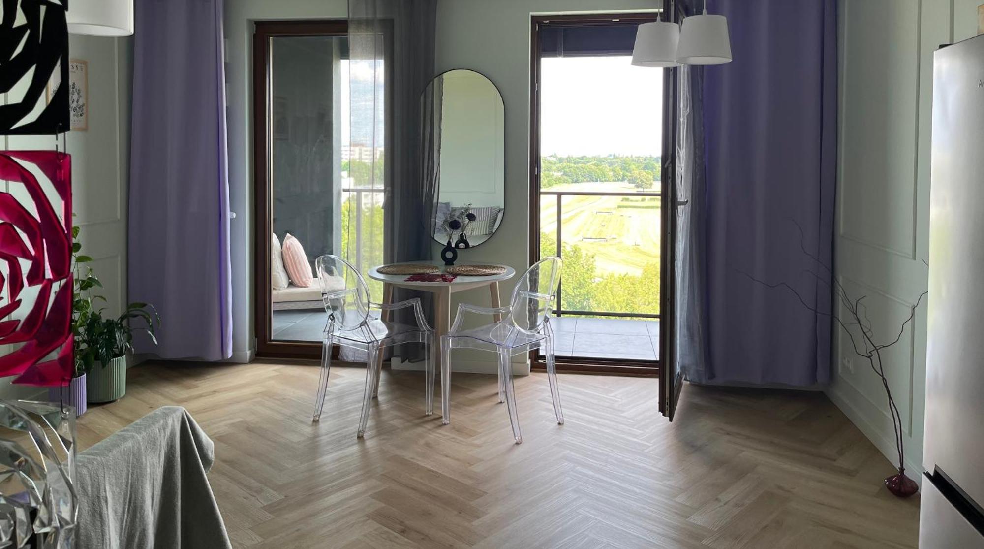 Warsaw Airport Wyscigi - City And Green View Apartment With Underground Garage Экстерьер фото